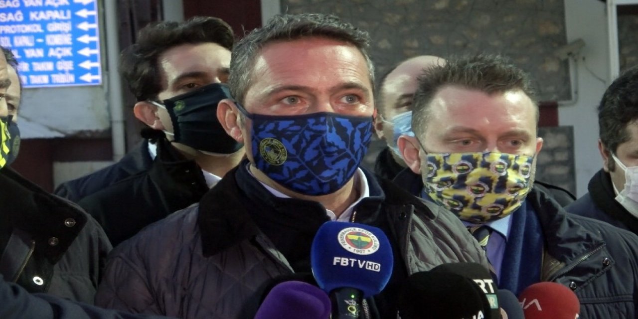 Fenerbahçe başkanı Ali Koç'un Hatayspor maçı sonrası yaptığı açıklamalar olay oldu