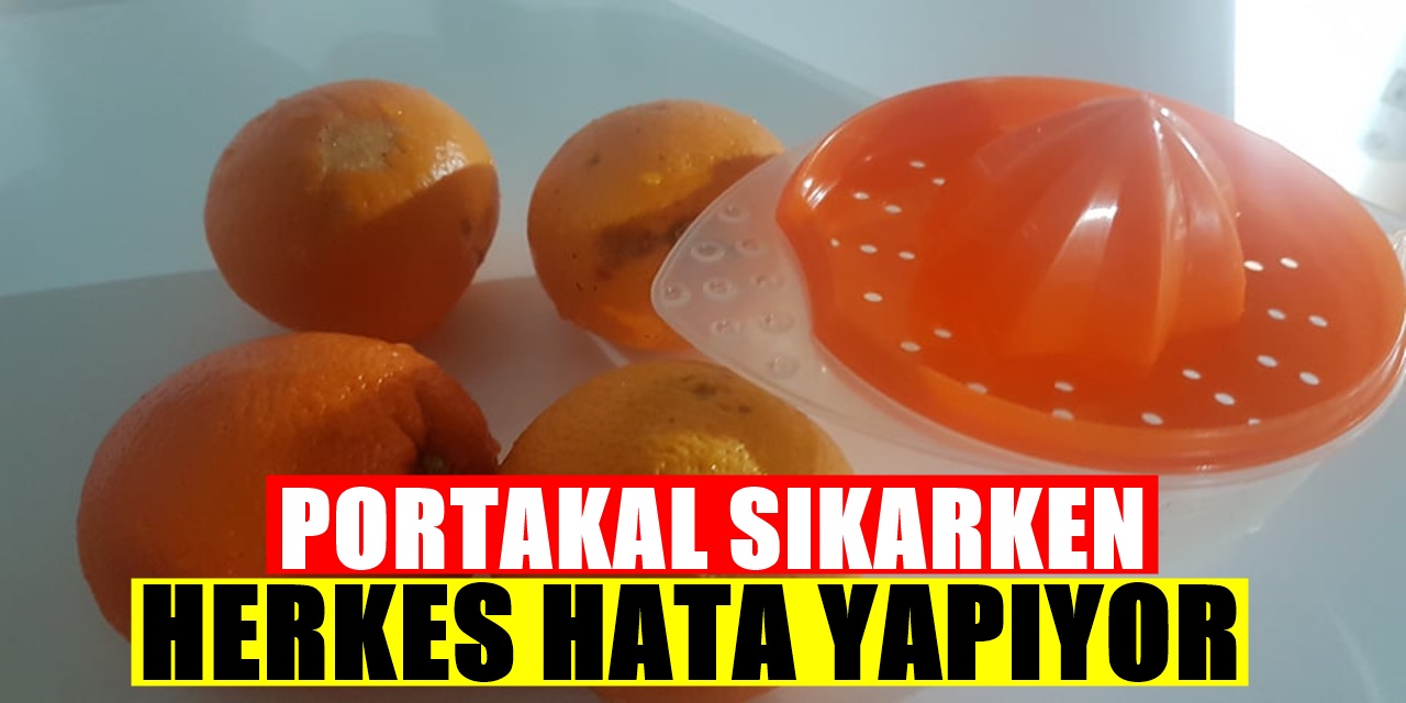 Portakal suyu sıkmanın püf noktası daha fazla portakal suyu elde etmek için bilmeniz gerekenler