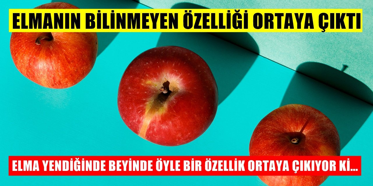 Elma'nın Hiç Bilinmeyen Bir Özelliği Ortaya Çıktı! Beyine Öyle Bir Etkisi Var Ki!