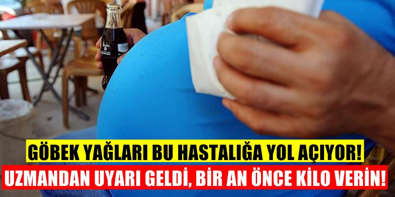 Göbek Yağı Ölüme Kadar Götürüyor! Uzmanından Uyarı Geldi, Göbek Yağı Meğer...