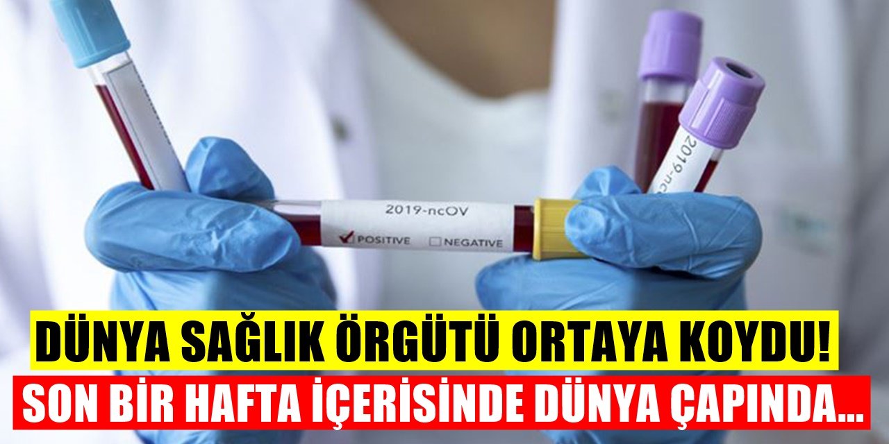 Dünya Sağlık Örgütü Herkesi Şaşırtan Bir Açıklama Yaptı! Son Bir Haftada...
