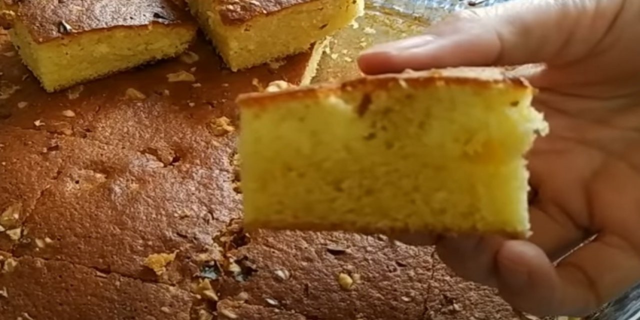 Bugün ne pişirsem diyenlere çay keyfinizi lezzetlendirecek Sivas Mutfağından nefis Gülüt Kek Tarifi