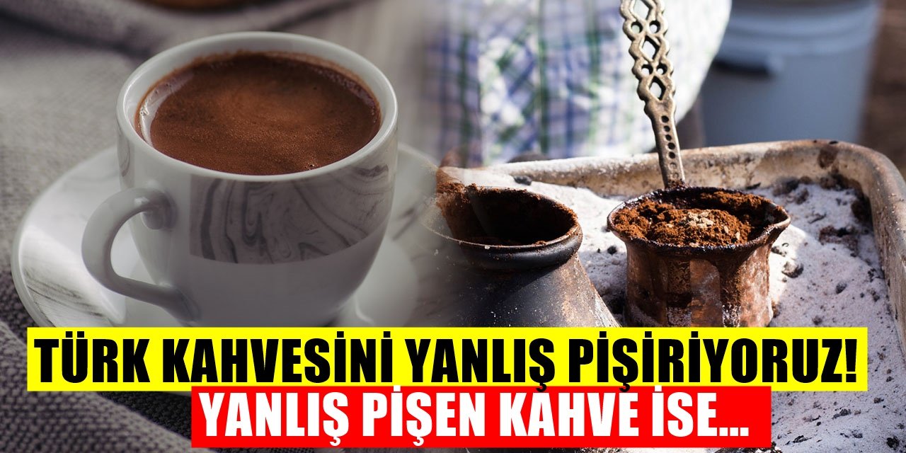 Yanılmışız Türk Kahvesi Pişirmenin Doğru Tekniğini Çözdük! İşte Pişirme Sırrı.