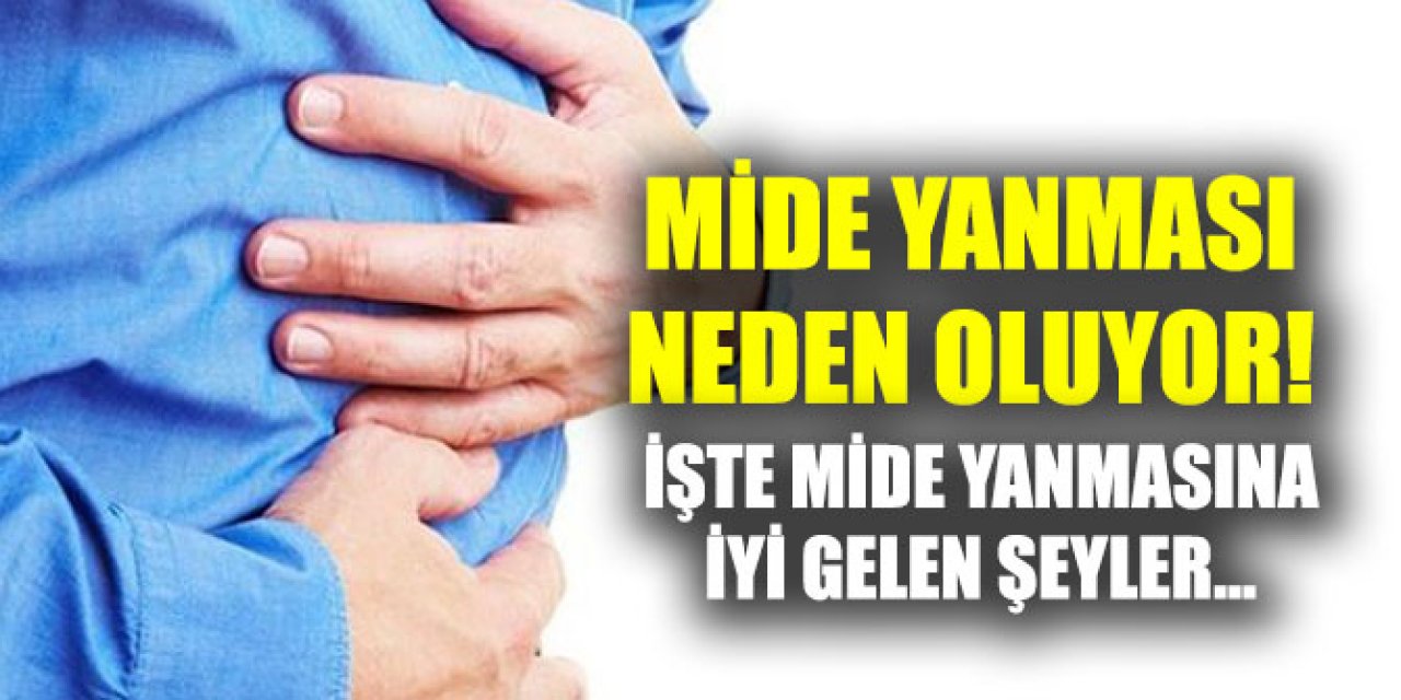 Mide Yanmasını Anında Geçiriyor! Yanınızdan Asla Eksik etmemeniz gereken besin