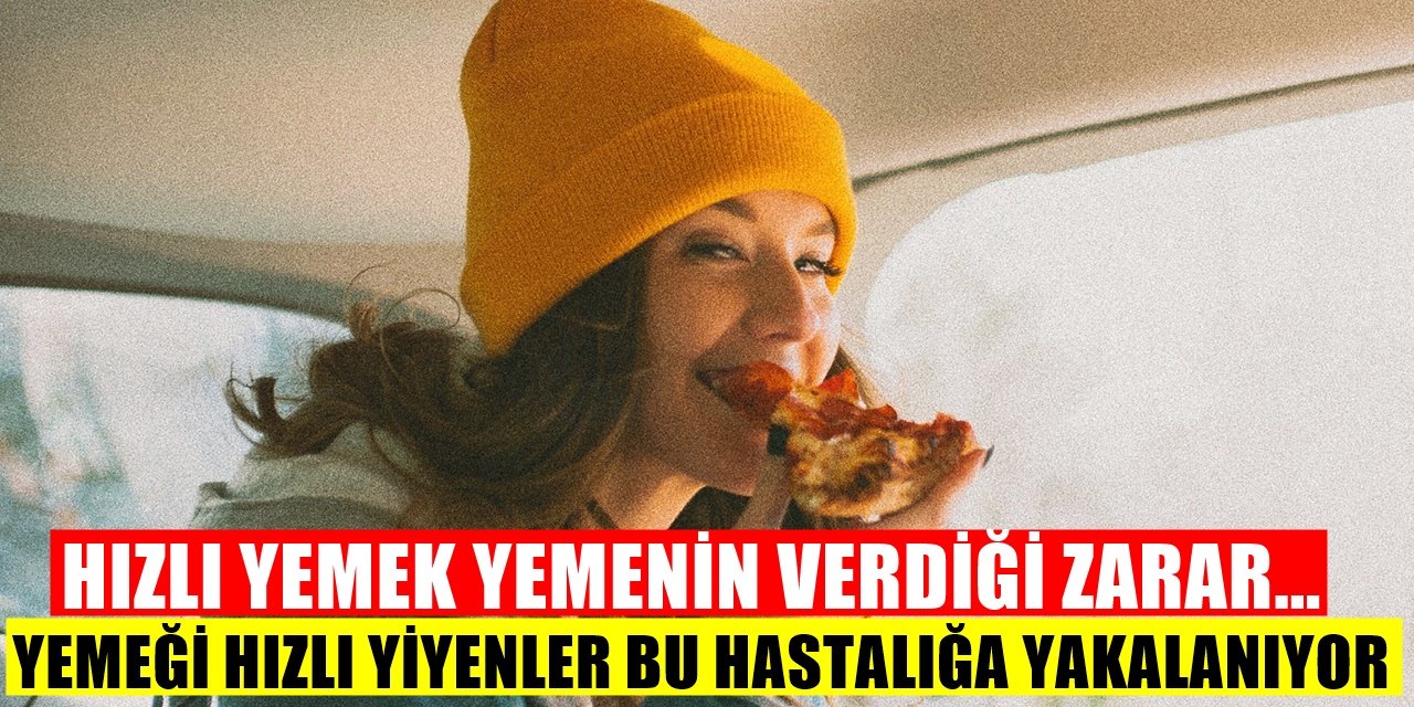 Bu Hastalığa Sadece Hızlı Yemek Yiyenler Yakalanıyor Ve..