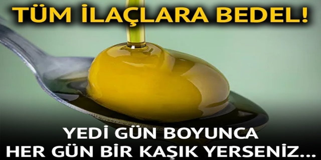 Sadece 1 Hafta Boyunca 1 Yemek Kaşığı İçmek Vücudu Baştan Sona Yeniliyor Ve...