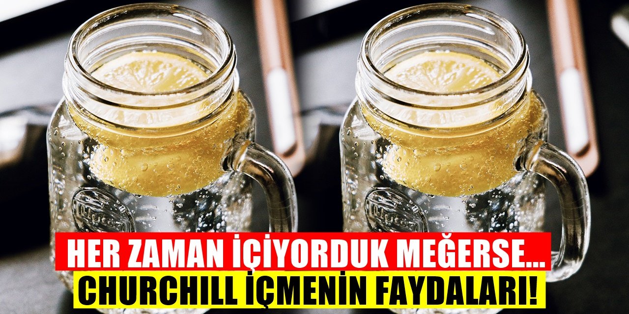 Limonlu Sodaya Biraz Tuz Ekleyince O Riski Azaltıyor! Yıllardır İçtiğimiz Churchill Meğerse...