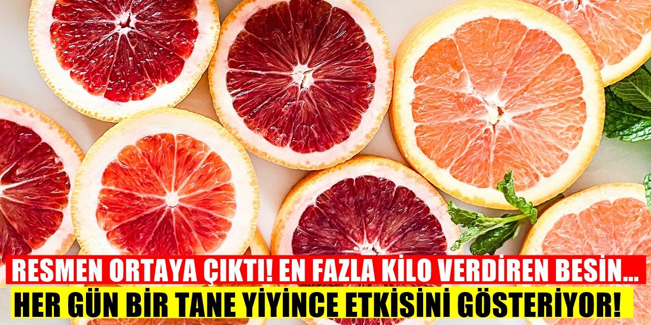 Kilo Vermede Etkili Besin Olduğu İspatlandı! Her Gün Bir Tane Yiyince...