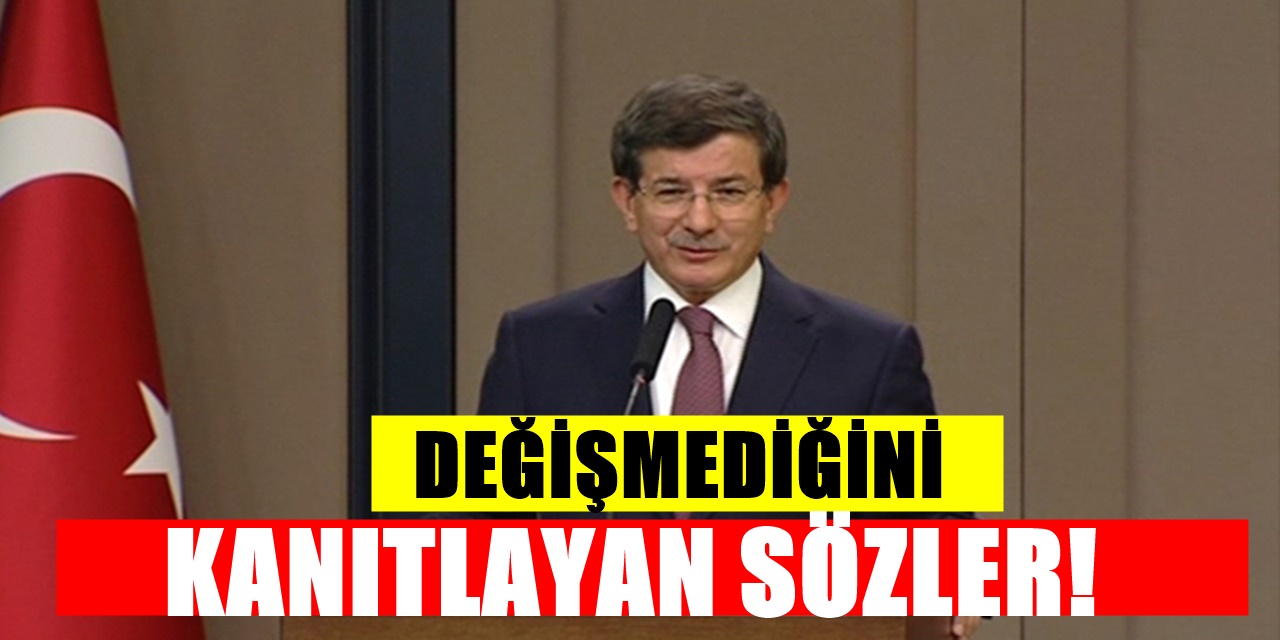 CHP'nin Desteklediği Ahmet Davutoğlu'ndan Skandal Andımız Açıklaması