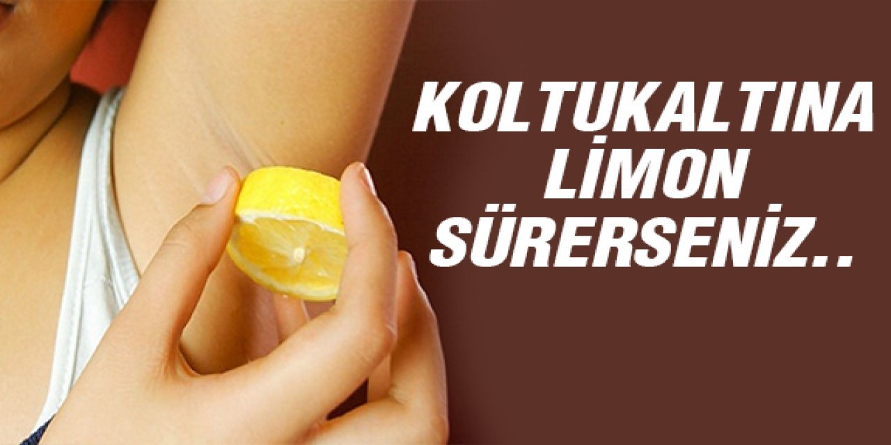 Koltuk Altınıza Yarım Limonu Sürünce O sorun geçiyor