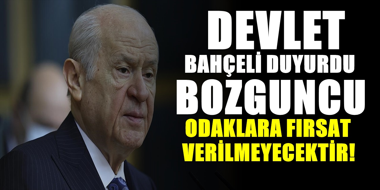 Cumhur İttifakıyla İlgili Devlet Bahçeli Aldığı Son Kararı Açıkladı