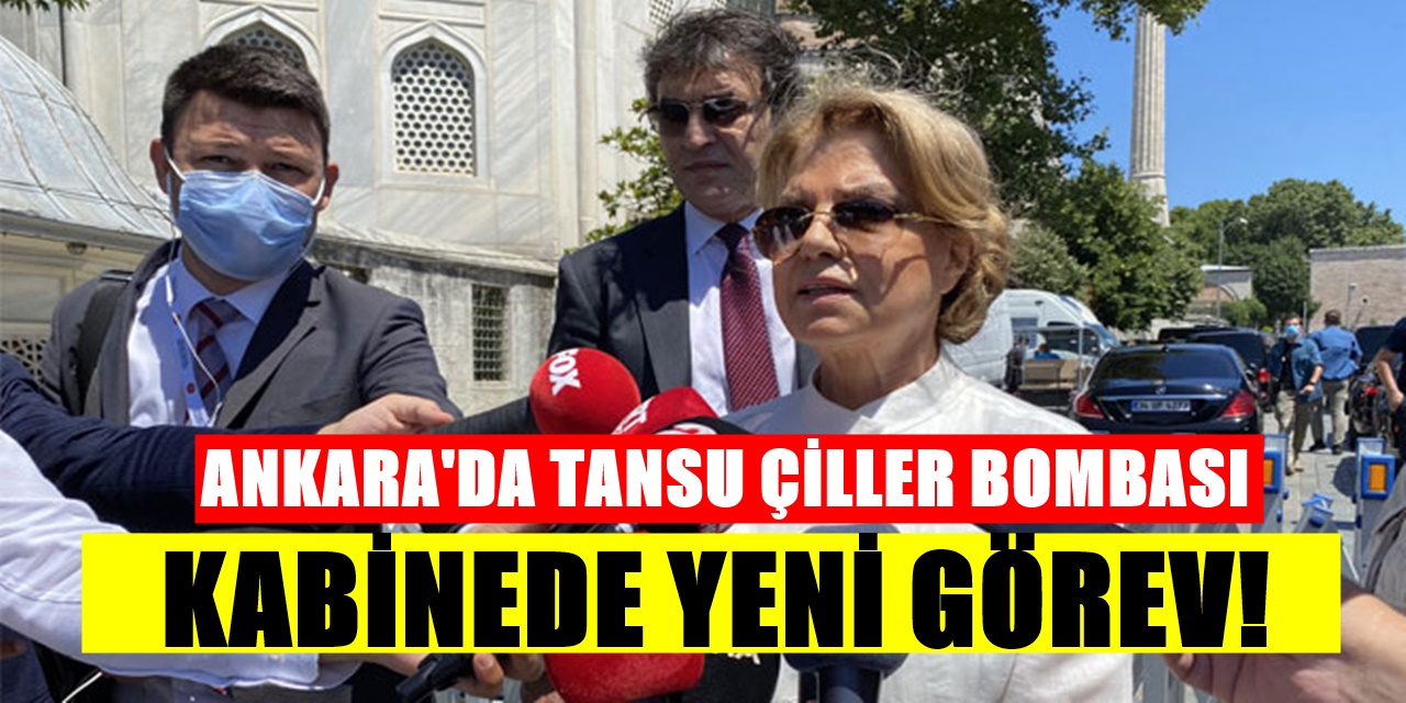 İddia Doğru Mu Çıktı? Erdoğan Tansu Çiller'e Hangi Bakanlığı Veriyor? Canlı Yayında Açıkladı