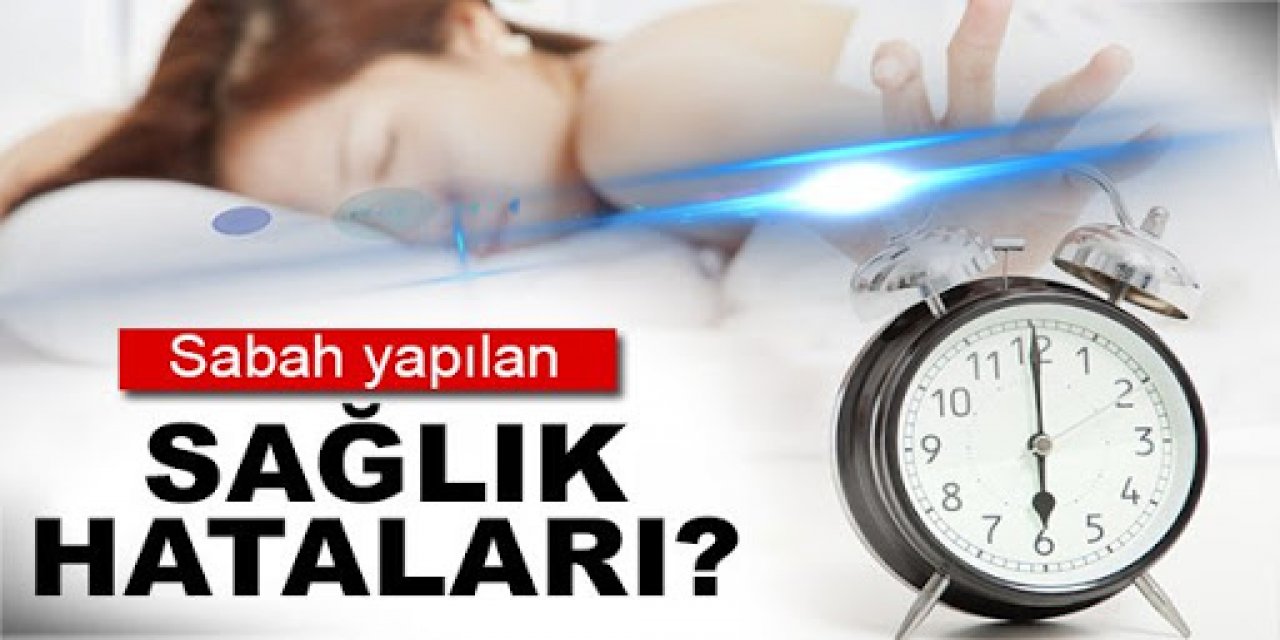 Kimse Dikkat Etmiyor Oysa Uyku Sonrası yapılan bu sabah alışkanlıkları tehlike saçıyor!