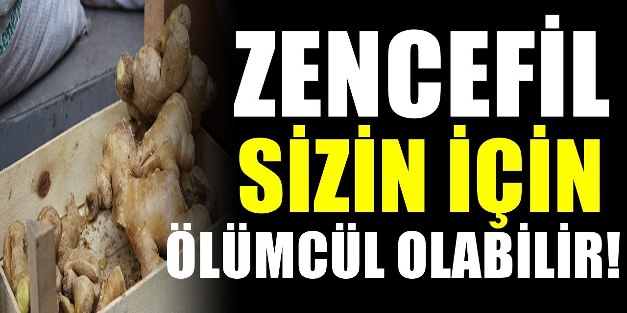 Eğer bu özellikteki kişilerdenseniz. Zencefilden uzak durun ve zencefili sakın yemeyiniz..