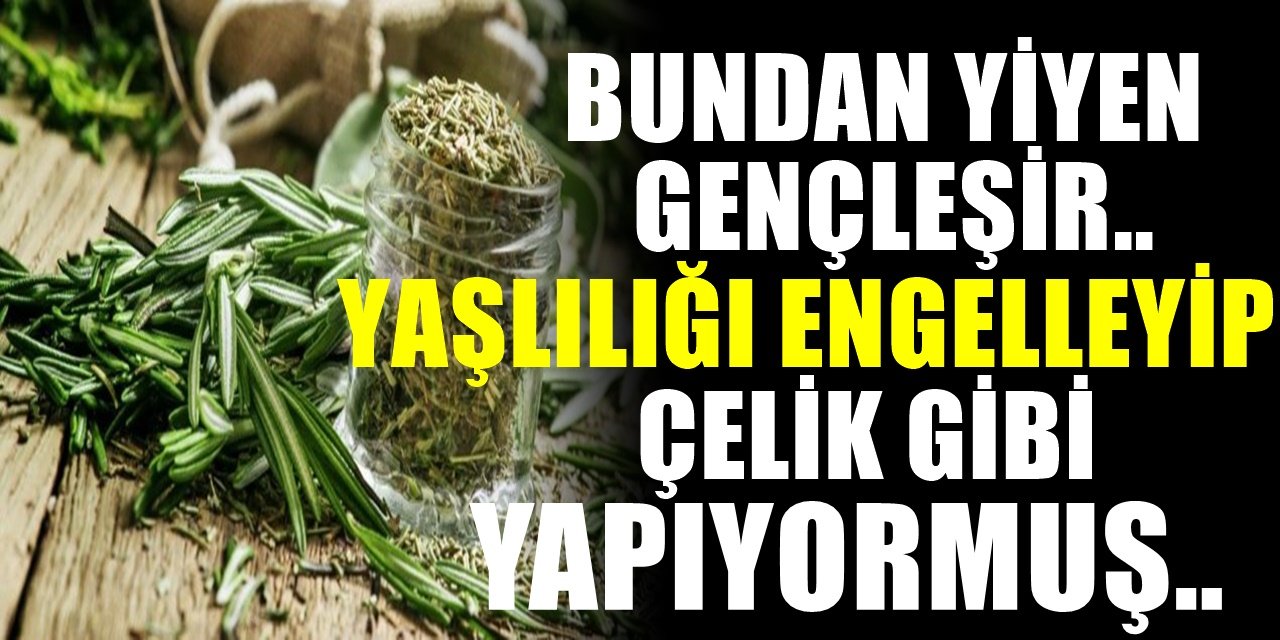 Bu Yiyecekten yiyen yaşlanmaz. Yaşlılığı durduran formülü beslenme uzmanı açıkladı.