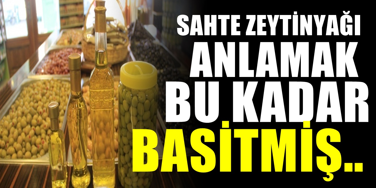 Zeytinyağının sahtesi anlamak artık basit! Bu test yöntemiyle artık sizi kimse kandıramayacak