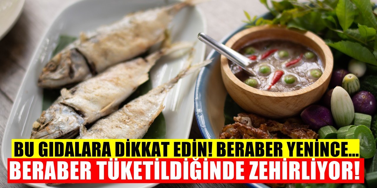 Birlikte Tüketilirse Bu yiyecekler hastalık saçıyor iddiası herkes şaşırdı