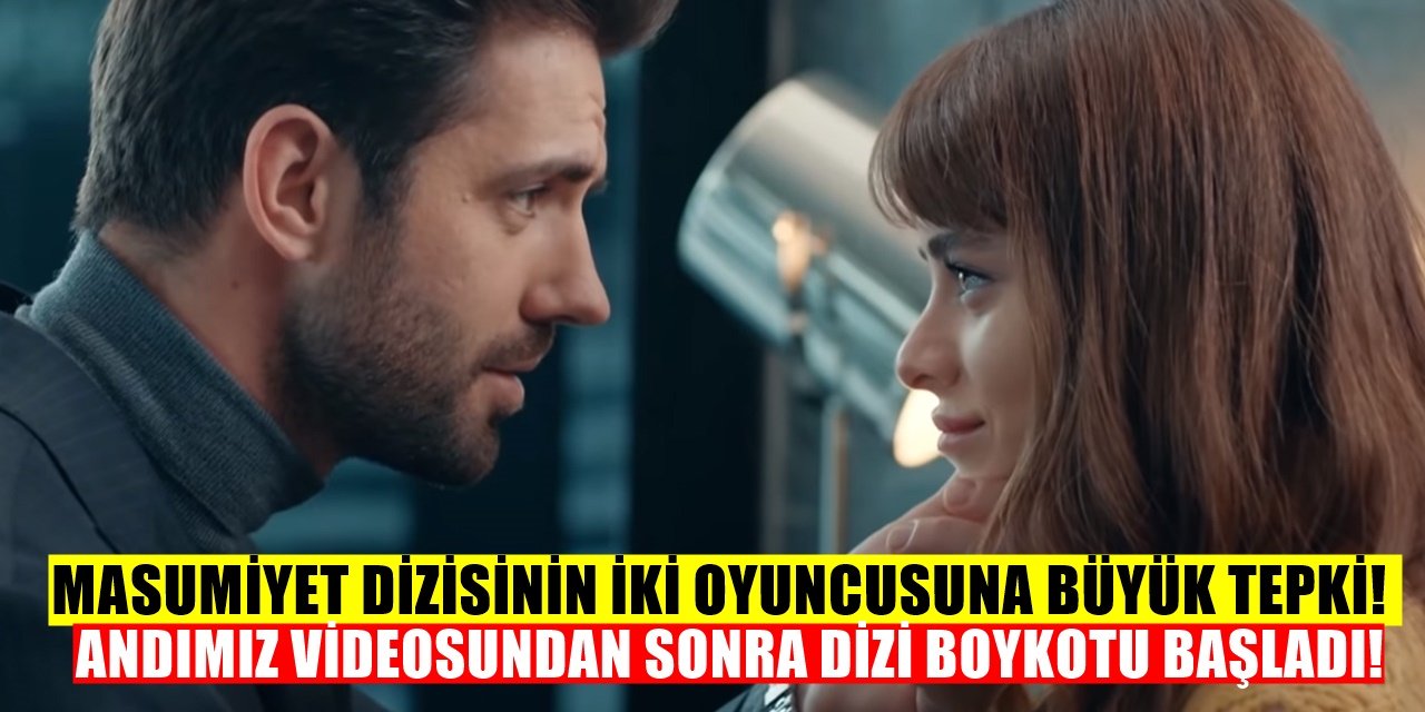 FOX TV'deki Masumiyet dizisinin 2 oyuncusundan Andımız Rezaleti! Diziye boykot başladı