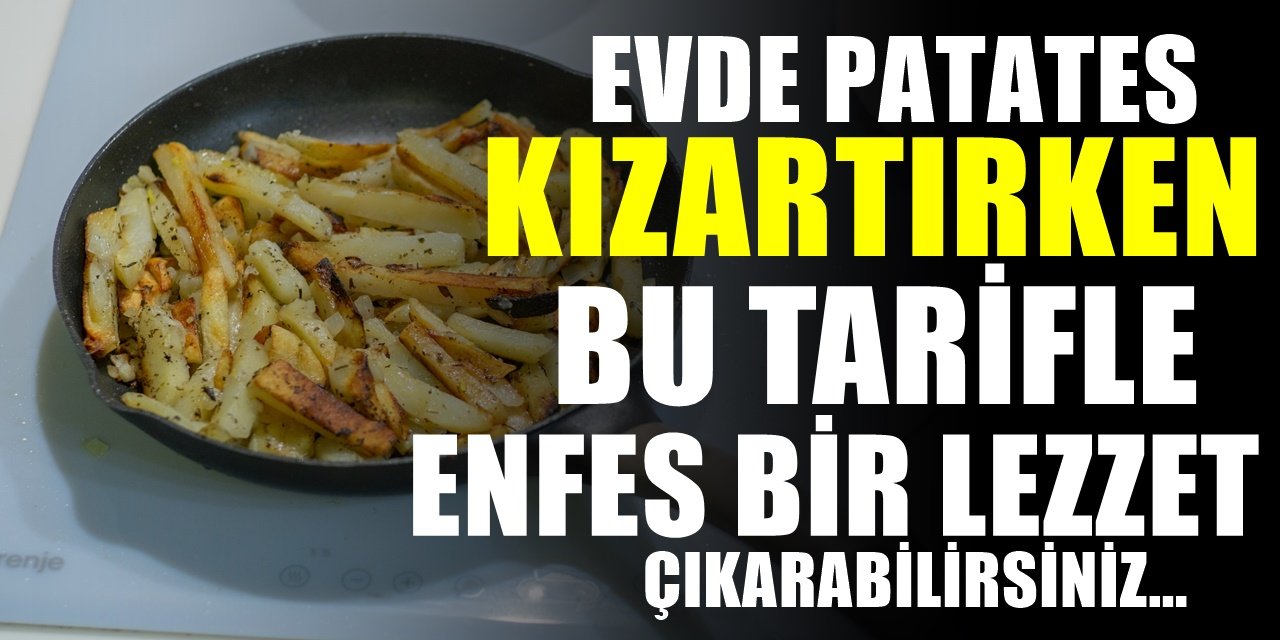 Yapacağınız patatesin çıtır çıtır olması için bu püf noktasını kullanınız... Çıtır Patates kızartma tarifi..