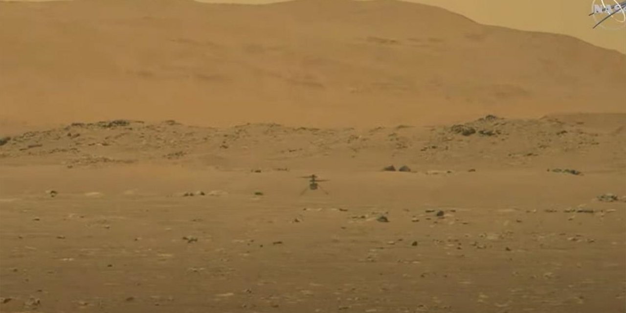 Nasa Mars'ta Bir İlki Daha Başardı - Helikopter uçuşu gerçekleştirildi