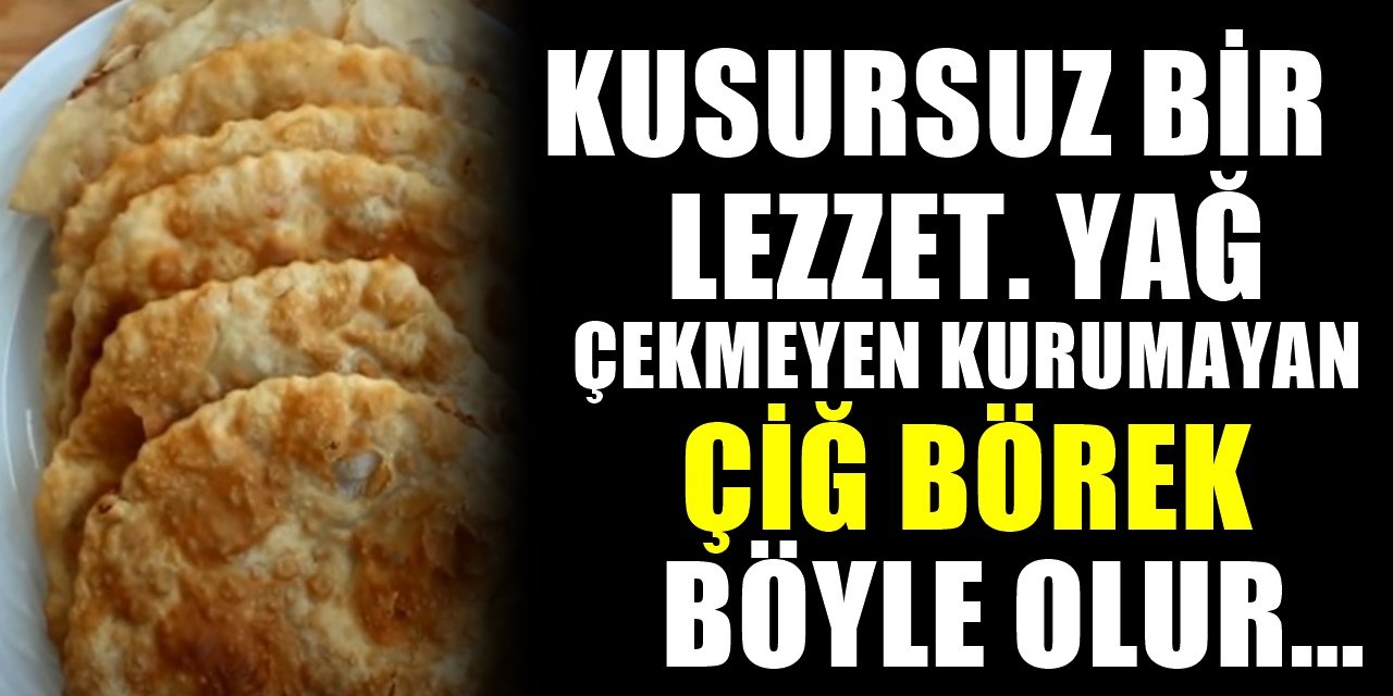 Bugün ne pişirsem diyorsanız. İşte size kusursuz ve kuru olmayan puf puf kabaran çiğ börek tarifi..