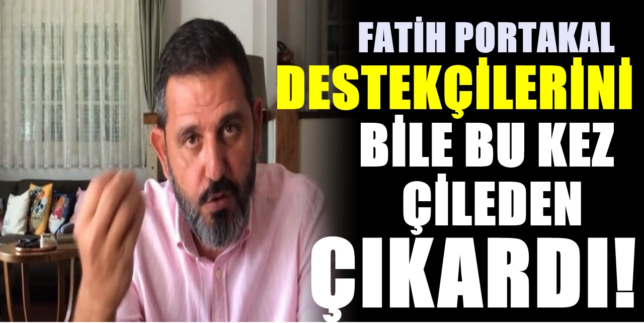 Fatih Portakal Herkesi Çılgına Çevirdi Tepkilere Aldırış Bile Etmedi Sevenleri bile çok kızdı