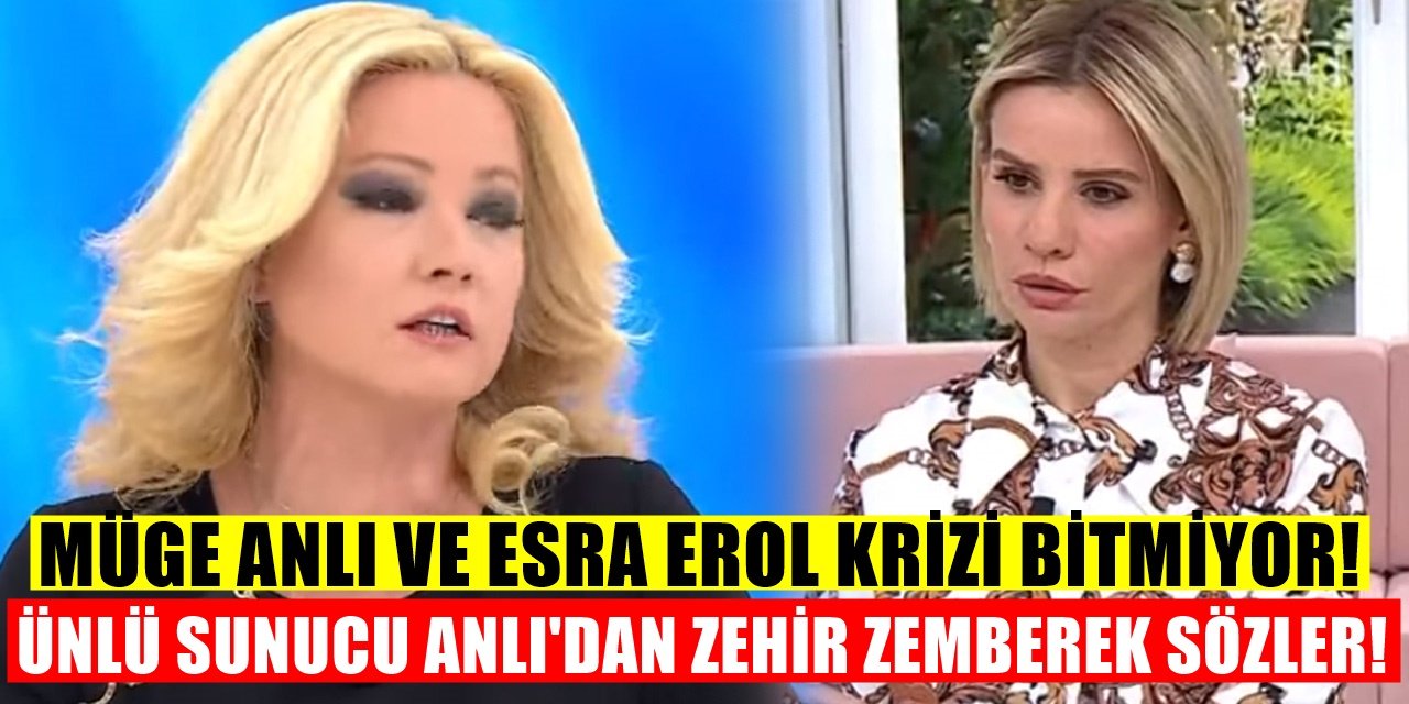 Ünlü Sunucu Müge Anlı'dan Meslektaşı Esra Erol'a Üstü Kapalı Sözler! İkilinin Arası...
