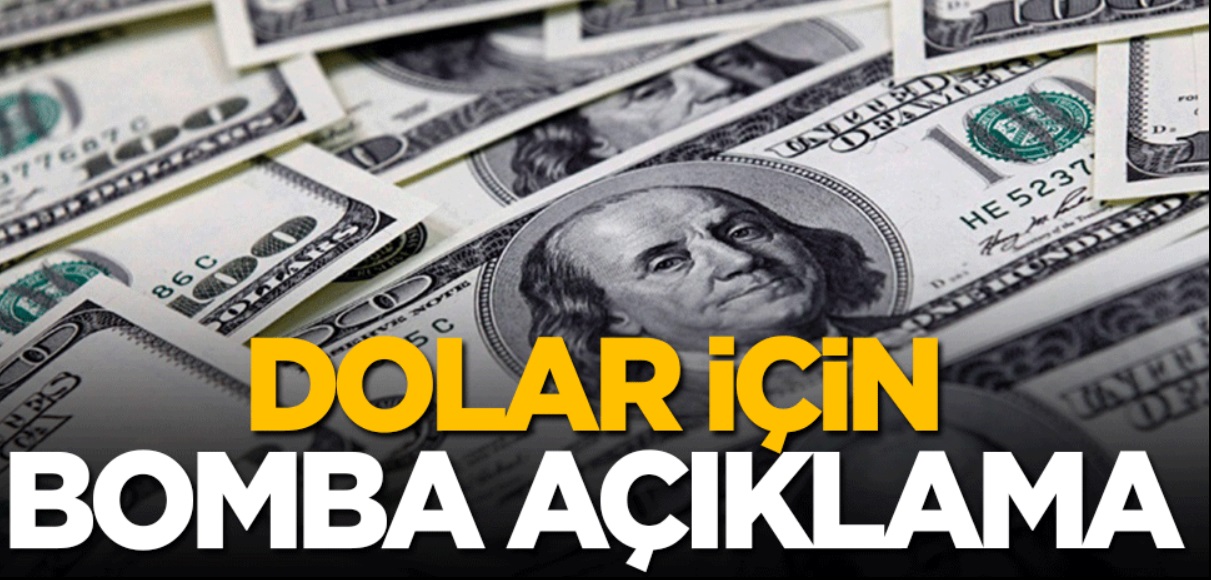 Dolarla ilgili bomba açıklama : 8,71 hiç inandırıcı değil