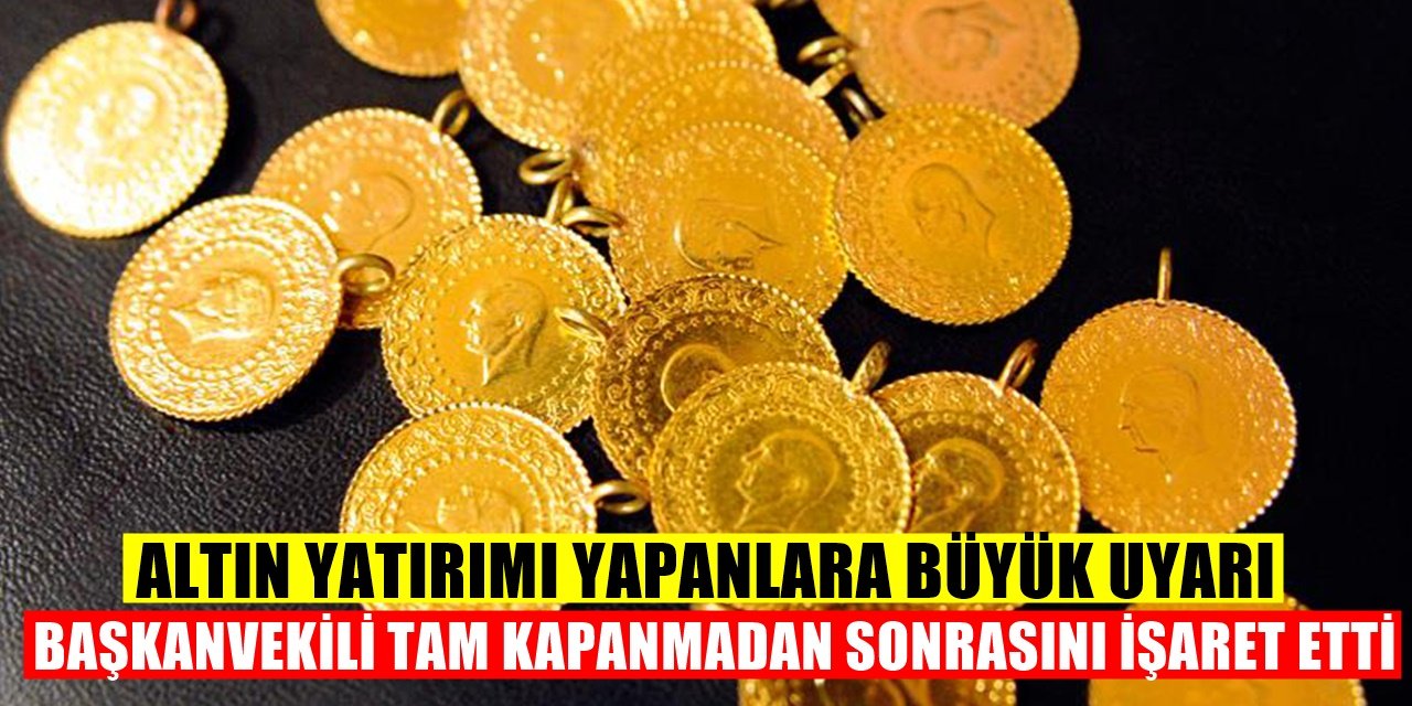 Altın Yatırımı Yapanlar Ya Da Yapacak Olanlara Kuyumcular Odası Başkanvekili'nde Uyarı Geldi