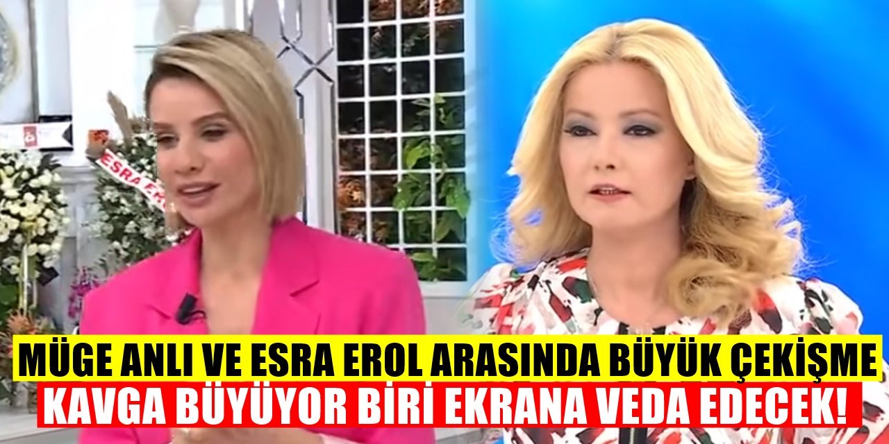 Esra Erol ve Müge Anlı Çekişmesinde Yeni Gelişme Birinin Programının Fişi Çekilecek...