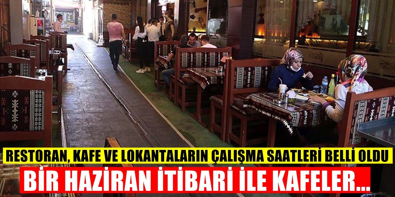 Restoran ve Kafeler İçin Son Karar Belli Oldu Erdoğan'dan İlk Açıklama