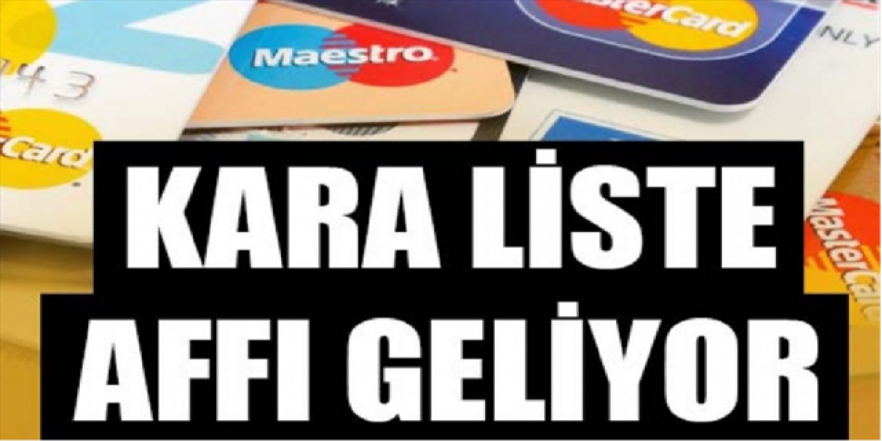 Banka borçlusuna sevindiren müjde şartlı sicil affı geliyor