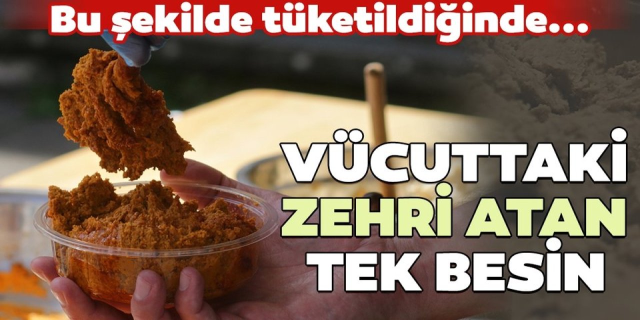 Bir Kaşık Tüketmek Vücuttaki Tüm Zehri atıp temizlemeye yetiyor