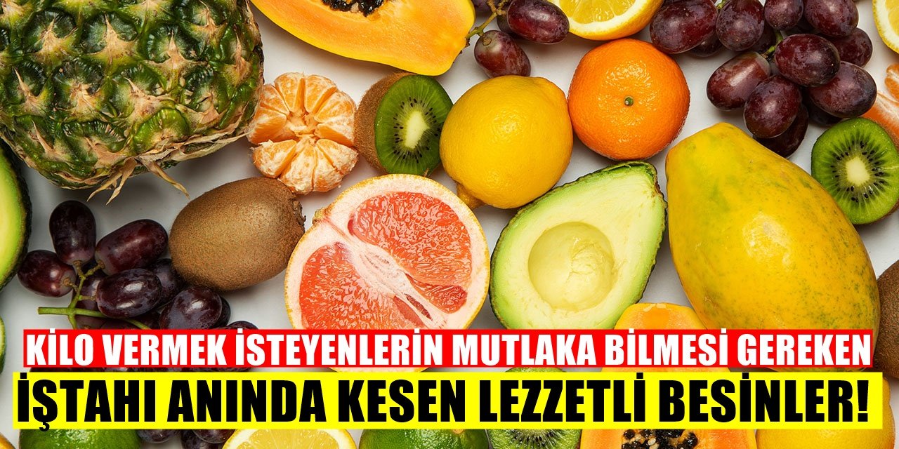 İştahı Kesen ve Kilo Vermeye Yardımcı Olan ve beyin dostu besinler