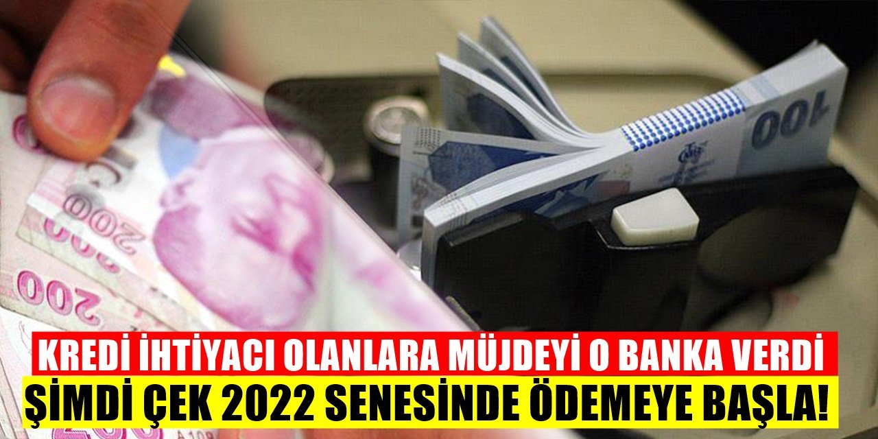 Acil Nakit ve Kredi İhtiyacı olanlara Dev Banka 1 Yıl ertelemeli kredi dağıtıyor