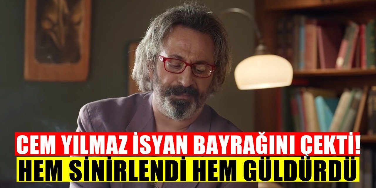 Cem Yılmaz İsyan Bayrağını Çekti Hem Güldürdü Hem Kızdı