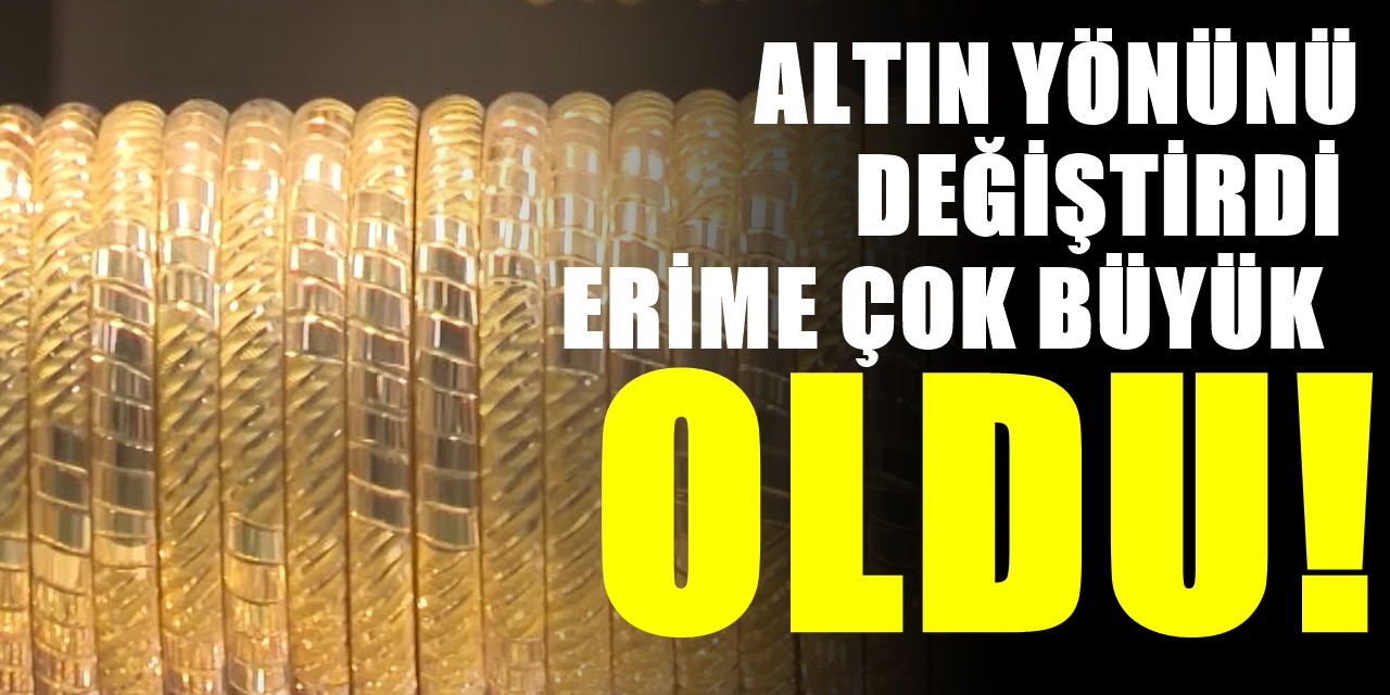 Altın fiyatları dondurma gibi erimeye başladı: Çeyrek altın ne kadar oldu?