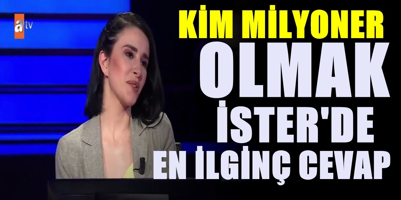 Kim Milyoner Olmak İster Yarışmasında Seyirci ve Yarışmacıları Şaşkına Çeviren Soru ve Cevap