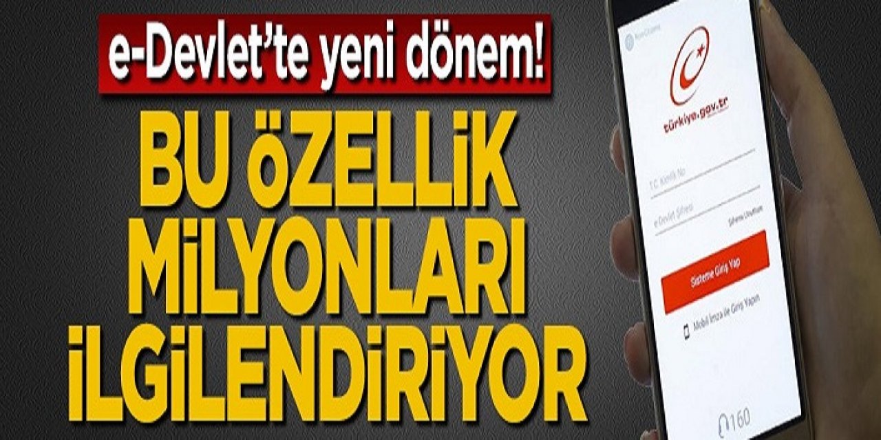 E-Devlet büyük bir dertten daha kurtardı hemen yapabilirsiniz