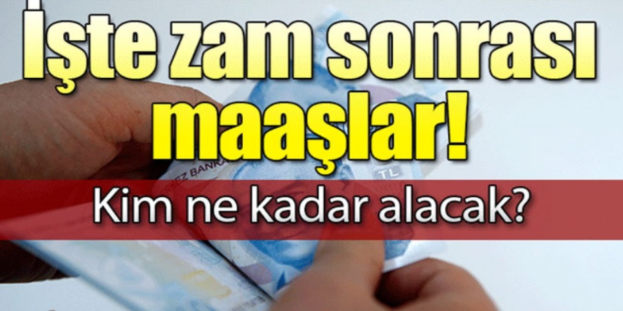 Devletten Maaş Alanlar İçin Zamlar Belli Oldu Temmuz Ayında Hesaba Ne Kadar Yatacak?