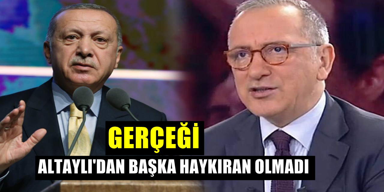 Fatih Altaylı'dan Erdoğan'a YANIT: Bilmemesi mümkün değil, o iddianın hedefi...