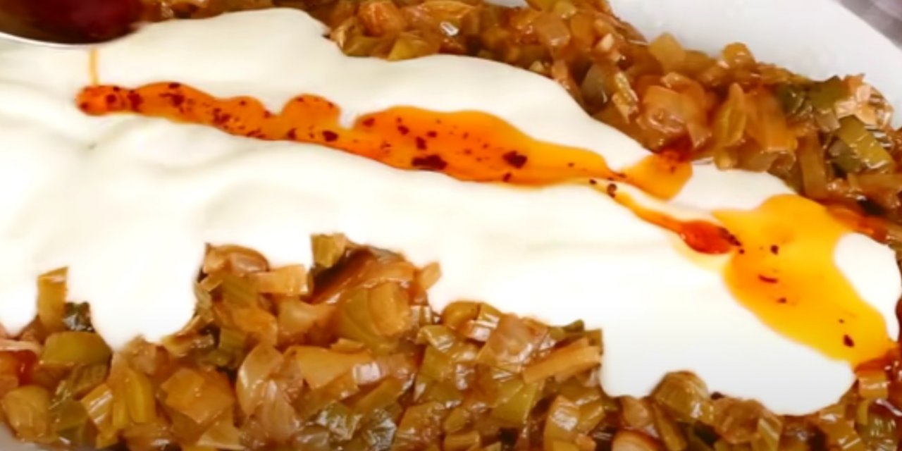 Hem pratik hem Lezzetli Pırasa Kavurması Tarifi