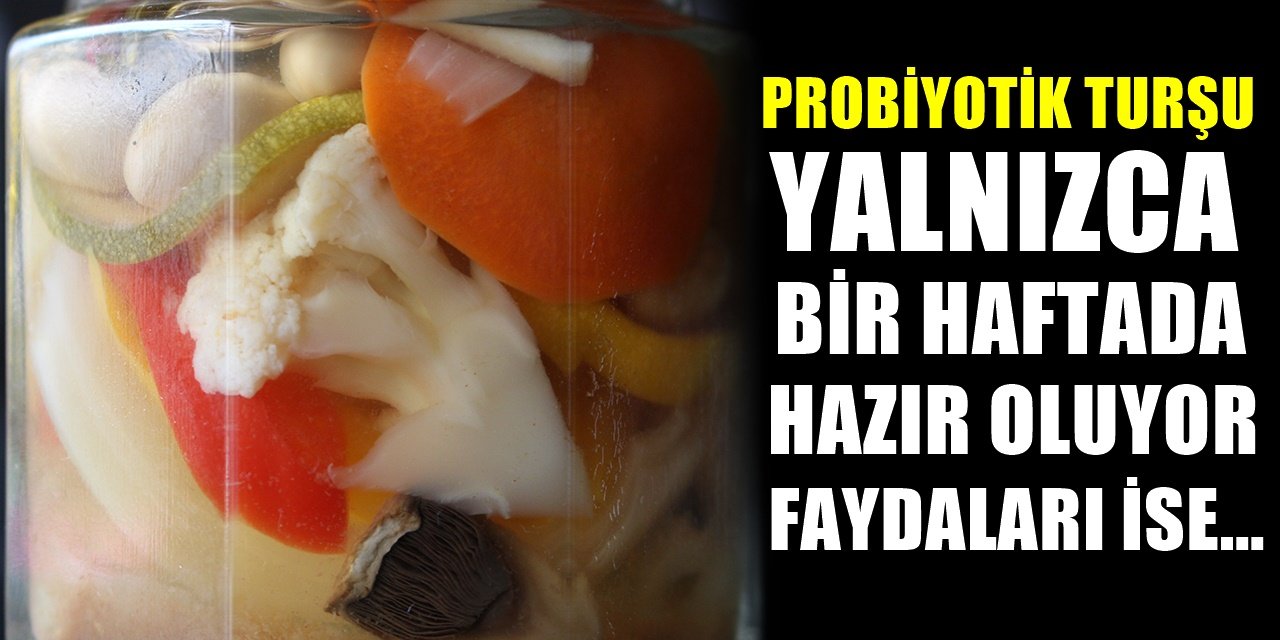 1 haftada yemeye hazır oluyor kıtır kıtır asla erimeyen probiyotik turşu tarifi!..