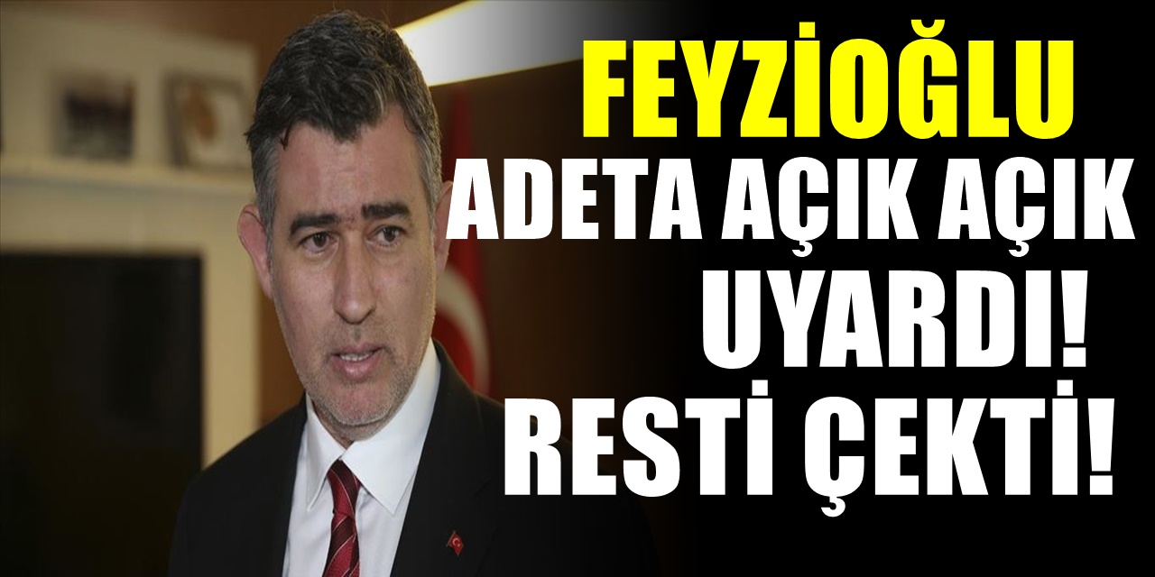 Metin Feyzioğlu tartışmalara son noktayı koydu adeta isyan etti