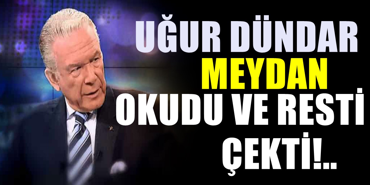 Sözcü Yazarı Uğur Dündar'ı yine çileden çıkardılar!