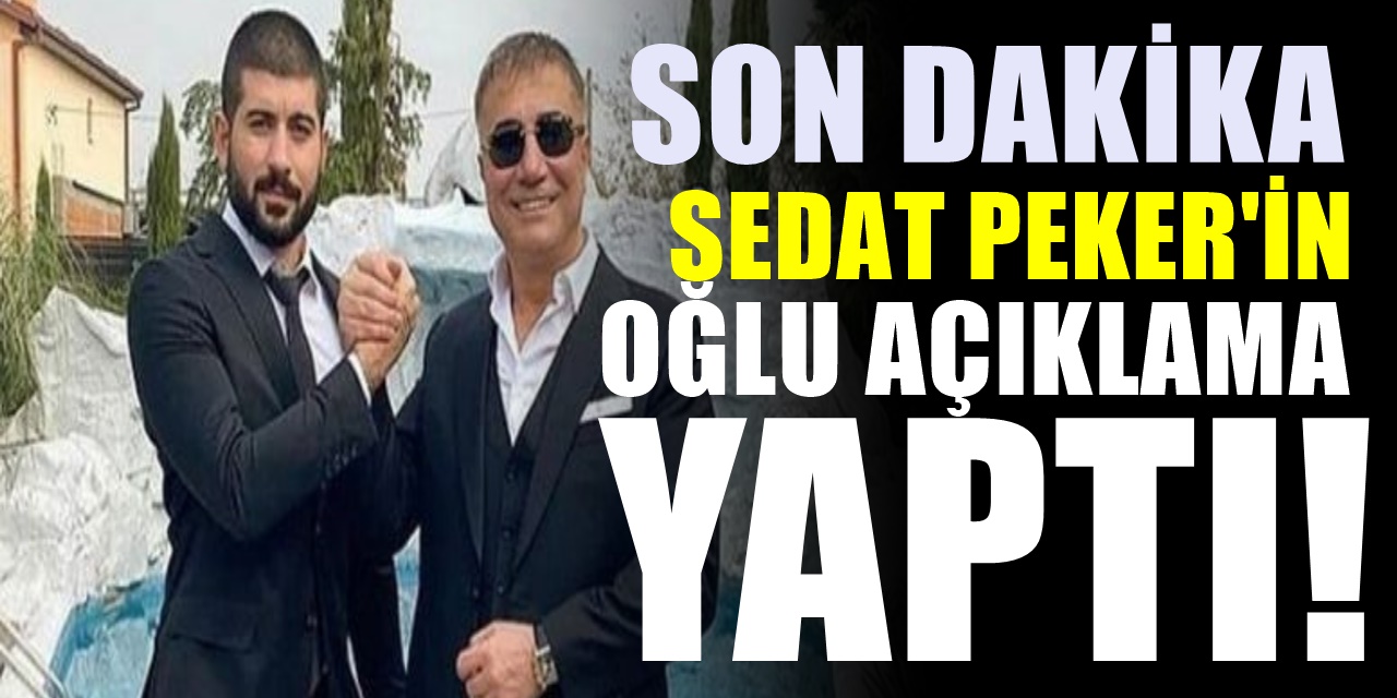 Sedat Peker'in Oğlu Celal han Peker Suskunluğunu Bozdu İsyan Etti