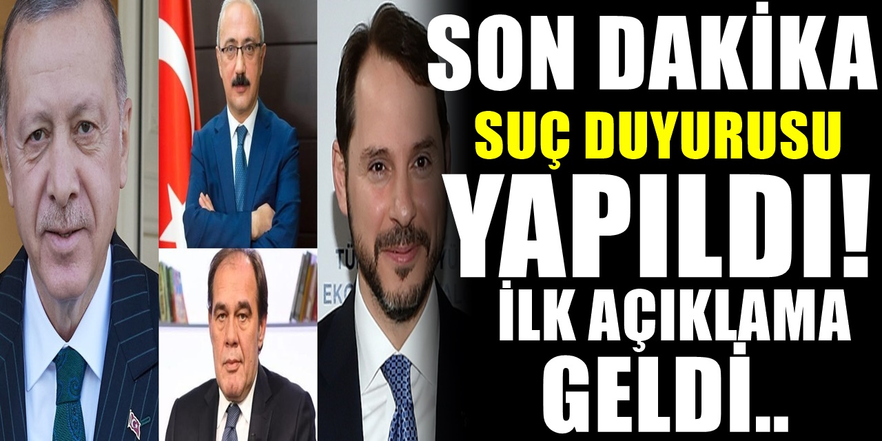 Erdoğan, Albayrak, Elvan, Demirören ve Ziraat Bankası yetkililerine suç duyurusu