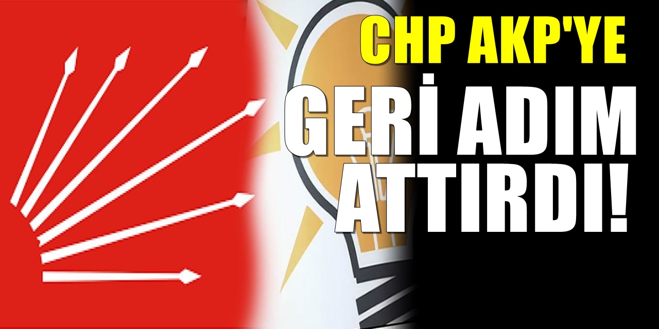 CHP'nin yanıtı AKP'ye geri adım attırdı apar topar paylaşımı geri sildiler