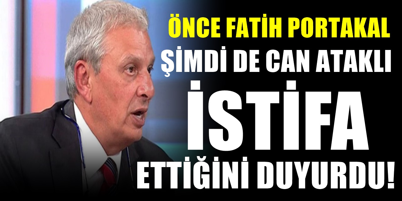 TELE1'de büyük deprem! Can Ataklı İstifa ettiğini açıkladı!
