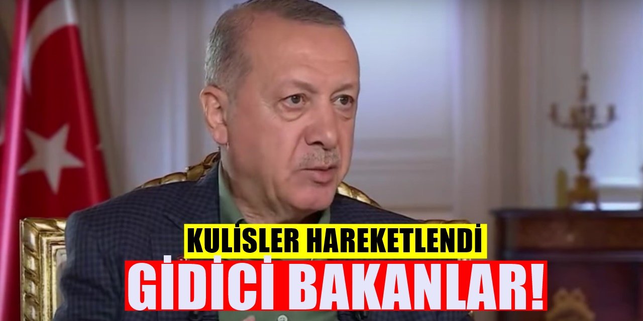 Erdoğan Düğmeye Bastı Bileti Kesilen Bakanlar Belli Oldu
